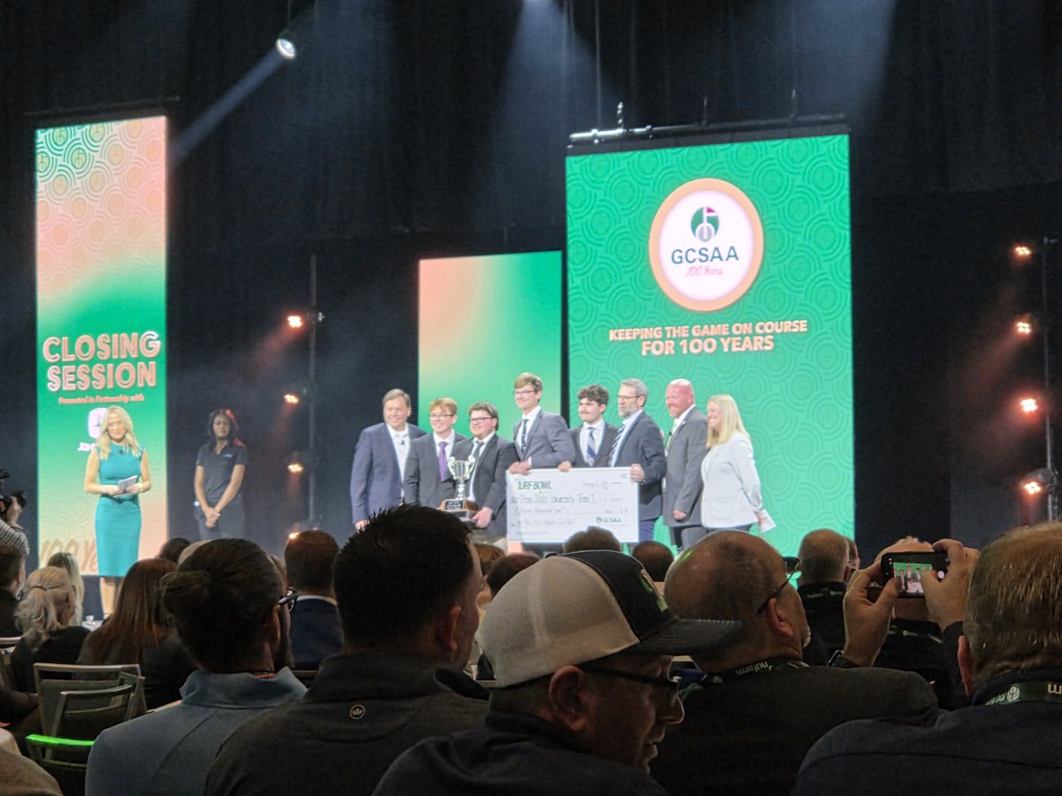 John Hoyle, CGCS tweet media