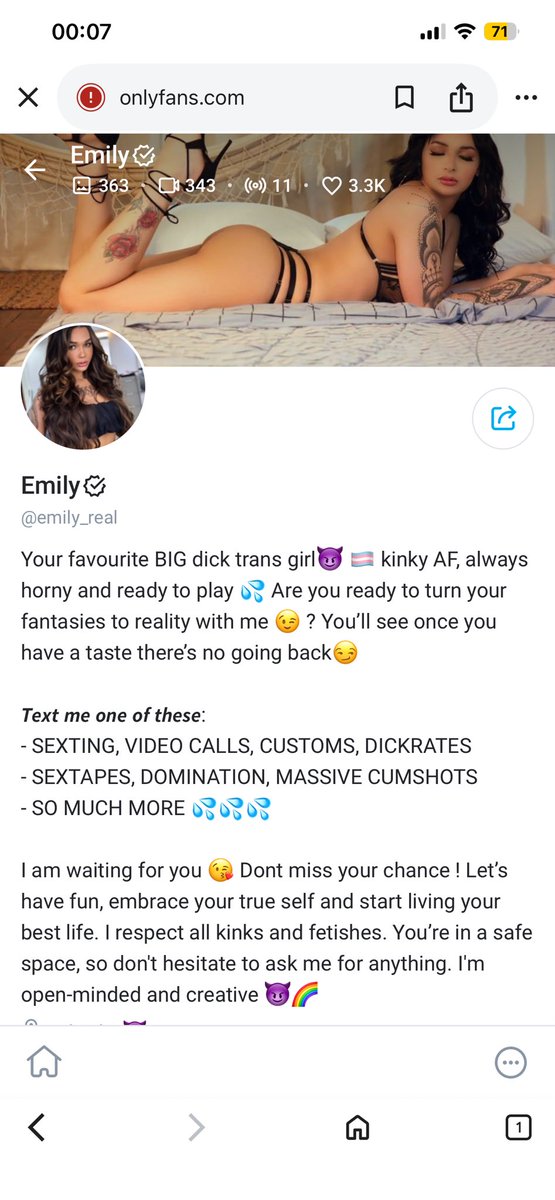 Emily silva tweet media