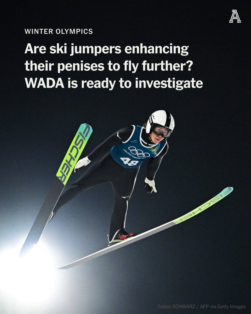 The Winter Olympics has long been a battleground for marginal gains.

Thursday, however, took things to a new level in Milan Cortina.