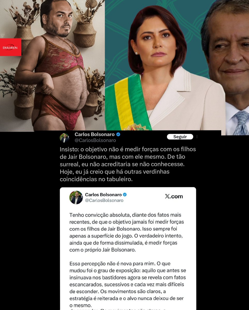 Micheque Bolsonaro X Carluxo Bolsonaro.
Para quem você torce nessa briga?

Micheque além de receber cheque-rachadinha está recebendo "verdinhas" ?