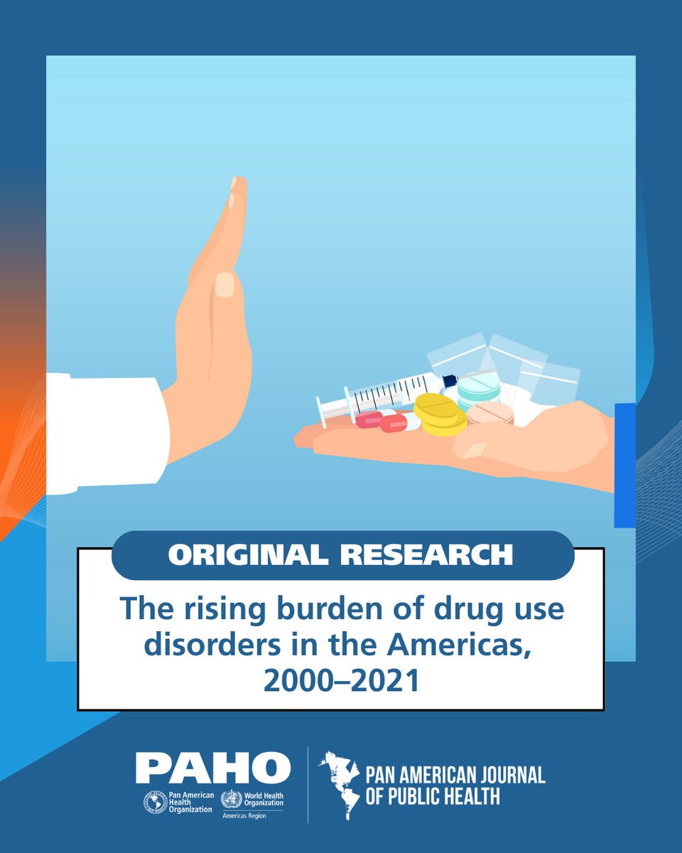 rpsp_pajph's tweet image. 🌎 The Americas face shifting patterns in drug use disorder burden.

📊 This research assesses morbidity, mortality, and disease burden across 38 countries (2000–2021) using GBD 2021 data and regression‑based analysis.

🔗 doi.org/10.26633/RPSP.…

#PublicHealth #DrugUse #Americas