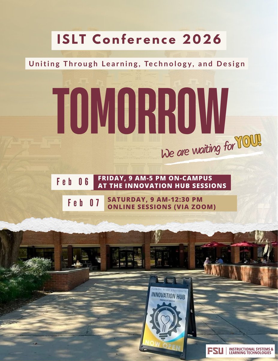 ISLT @ FSU tweet media