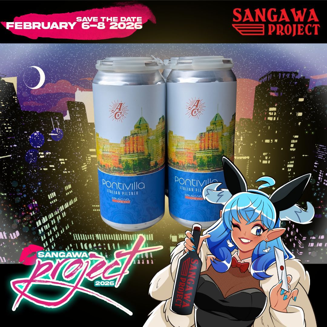 We are excited to feature our friends <a href="/AlleghenyBrew/">Allegheny City Brewing</a> at Sangawa 2026! This time, they provided their new Italian Pilsner to serve at the Sangawa Social. Come stop by and sample this beer with your fellow 21+ attendees!