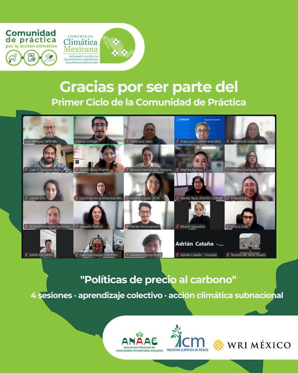 Comunidad Climática Mexicana tweet media