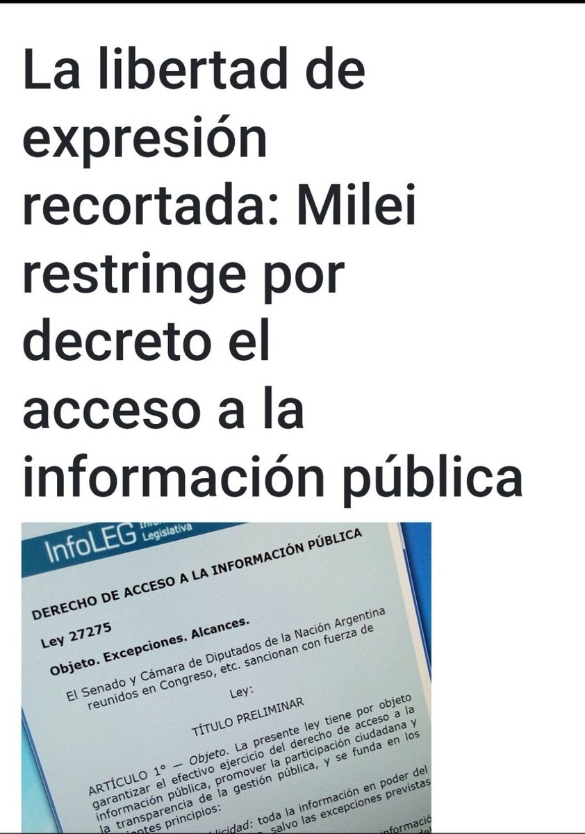 ElvisAndNews's tweet photo. @RespOficial_Arg Desde el DECRETO 780/2024 de MILEI, SE OSCURECIÓ LA GESTIÓN PÚBLICA‼️
Y LOS PERIO$OBRES
CALLADITOS ‼️
@lilianafranco20
@Cris_noticias
@edufeiok
@trebuquero
@majulluis
@HoracioCabak
@LajeAntonio
@JonatanViale
@guadavazquez
@morandolucas
@deboraplager
#PabloRossi
#NODIO https://t.co/RTafS52UVI
