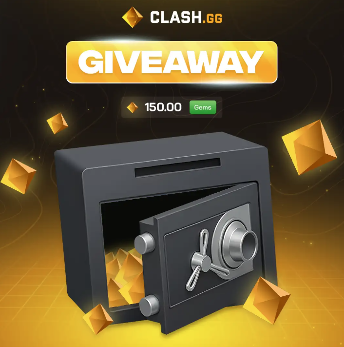 KingMetroN's tweet image. 🟨150c (~$100) Giveaway🟨

👉to enter:
✅follow me &amp;amp; @clashdotgg 
✅RT + Like
✅Tag 2 friends

📅ends in 7 days