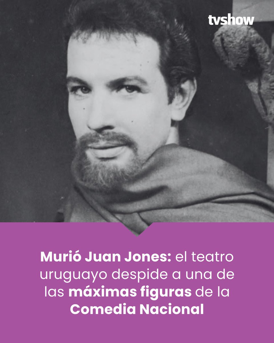 elpaisuy's tweet image. Con más de dos décadas en la Comedia Nacional, Juan Jones protagonizó obras emblemáticas que definieron el teatro en Uruguay. Se le recordará no solo por su actuación, sino también por su influencia como docente y formador de nuevos talentos mrf.lu/jSjN