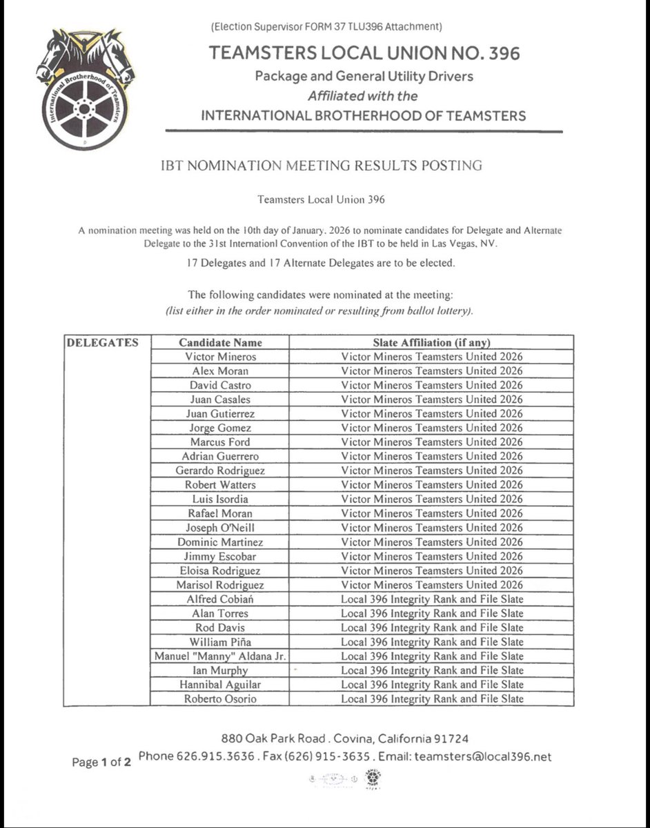 Teamsters Local 396 tweet media