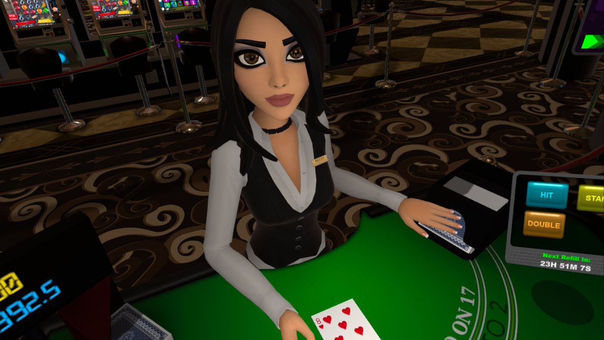 🎉 Blackjack Bailey VR is now LIVE on the Meta Quest Store! 🎰

Practice real blackjack strategy in VR.
No real-money gambling. Just skill. ♠️
 Free on Meta Quest
👉  meta.com/experiences/bl…