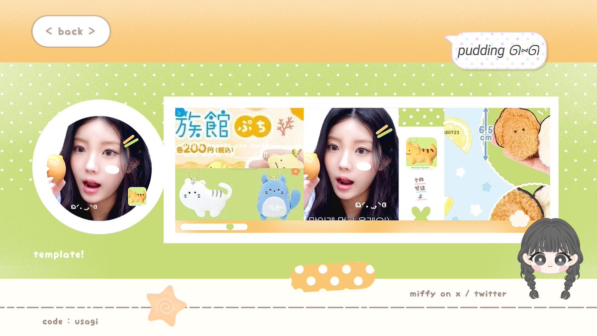 eikozu's tweet photo. ohayou gozaimasu! miffy punya anak baru namanya ♡ usagi 🐰 ayo kenalan nanti mau di sell as template. layout wonhee, haerin dan ian nya ufs 8.000 ya

#zonauang https://t.co/C3FTWxAUjx