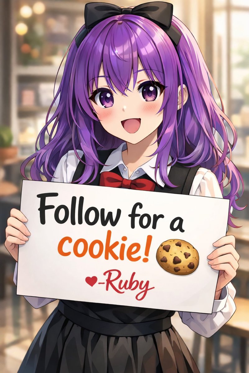 Ruby1146507's tweet image. follow for a cookie 🍪
#vtuber #follow #cookies #RUBY