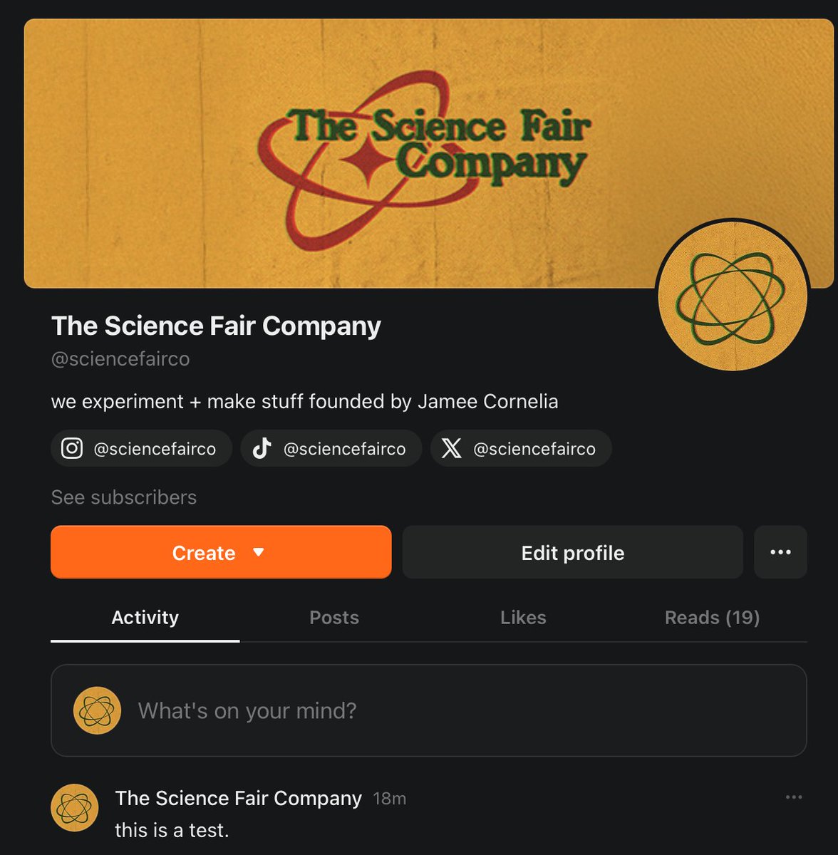 Science Fair. tweet media