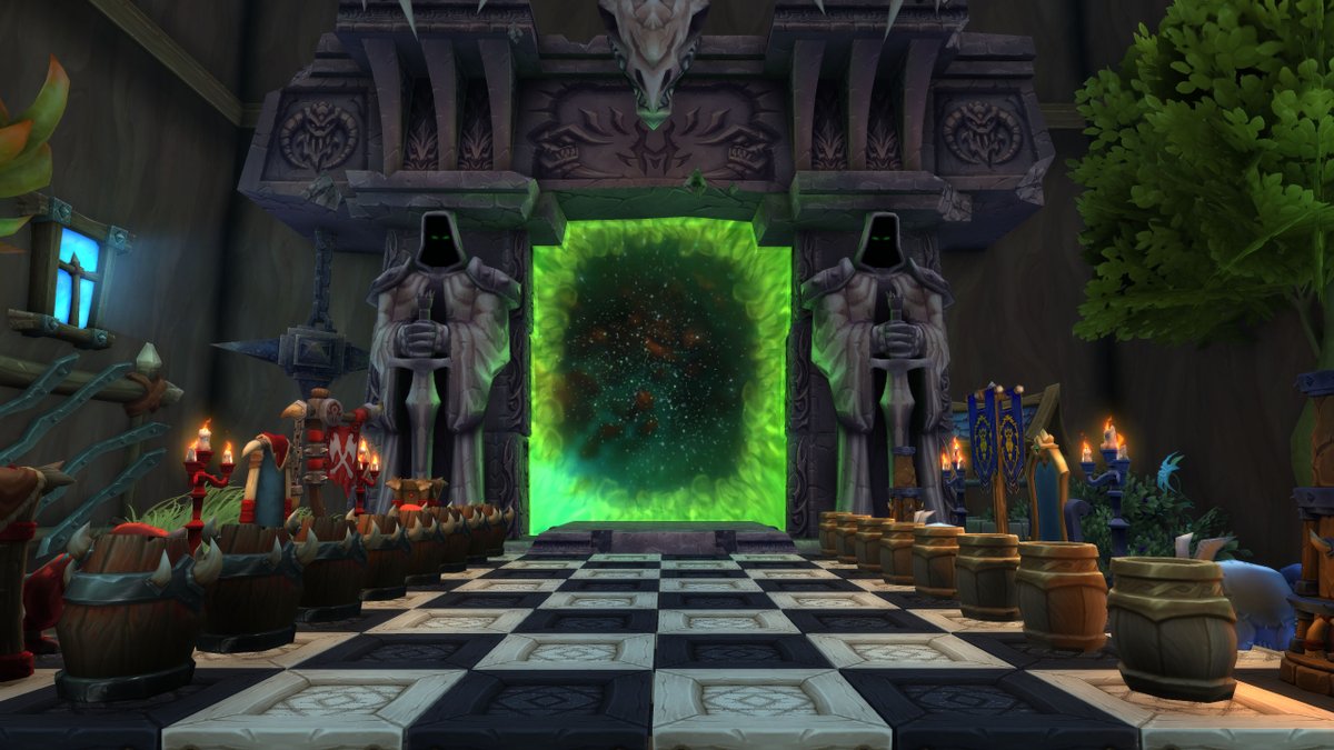 I recreated the Battle of the Dark Portal as a chess game. 
Fully functional.
#warcraft #wow