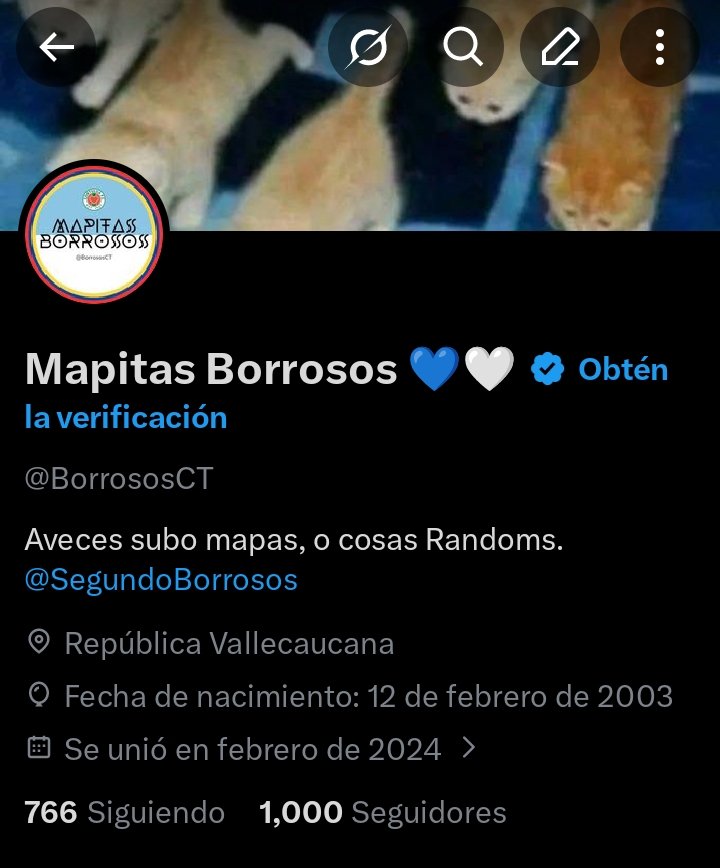 LLEGUE A MIL, MUCHAS GRACIAS A TODOS, LOS AMO A USTEDES QUE APOYAN MIS MAPAS BORROSOS 😭❤️