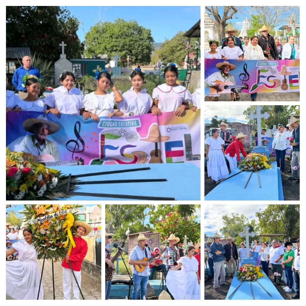 En Estelí se realizó la entrega de flores y serenata en ocasión del 108 aniversario del Natalicio de Don Felipe Urrutia, músico esteliano.

#Nicaragua