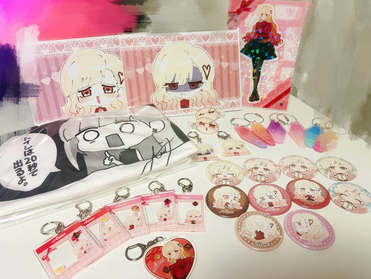 【お知らせ】

ウェブポン様と第4弾コラボグッズ販売が決定しました🌸
ありナからのバレンタイン受け取れえええ！！

販売期間▶︎2月13日～2月23日
販売先▶︎ webpon.net/shop/ARN/plan/…

#ありナウェブポン