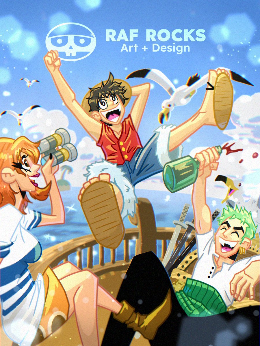 raf_rocks's tweet photo. One Piece in my style?
#Art #Artist #OnePiece https://t.co/51Yz7rum1B