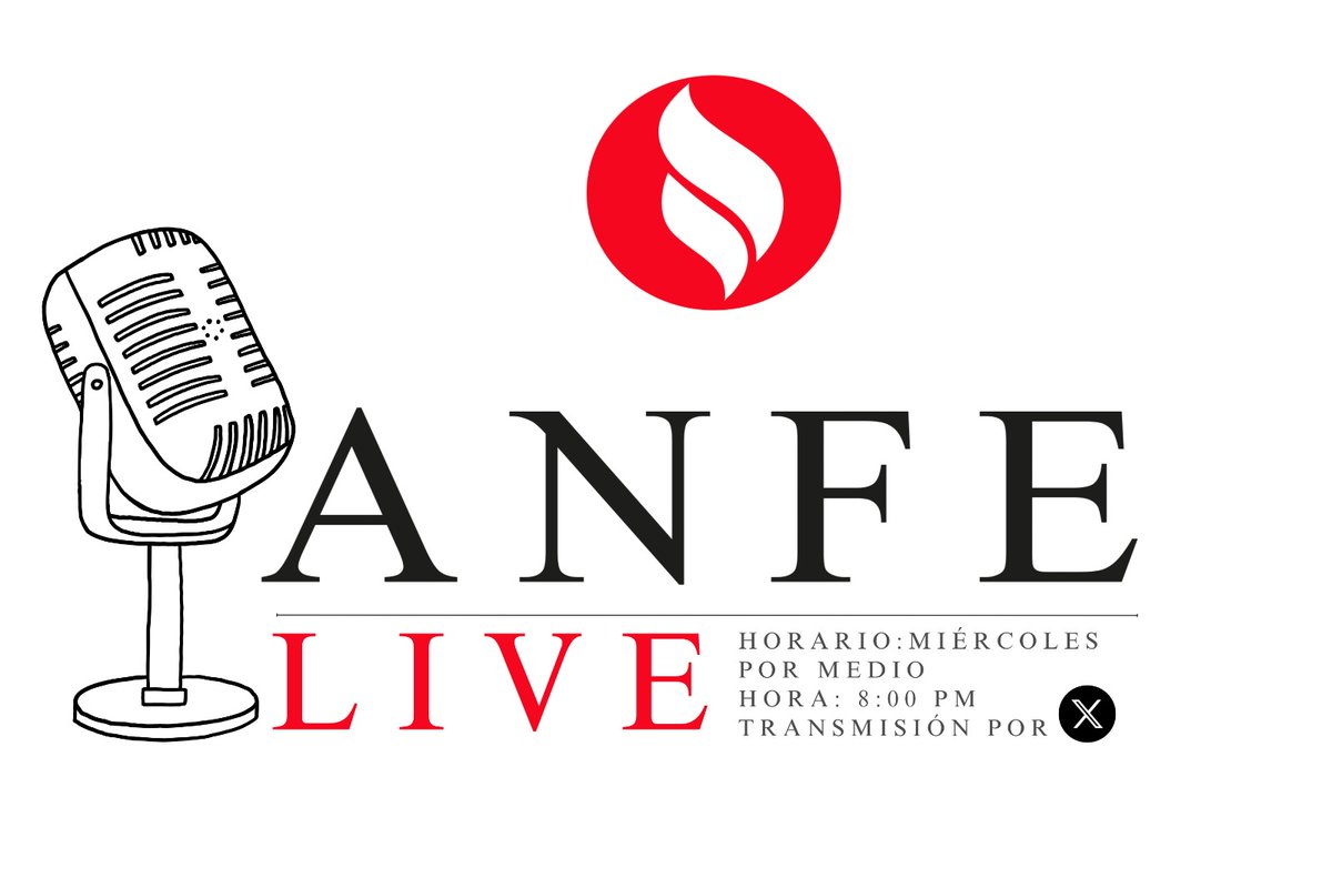 Con mucho entusiasmo los invitamos a nuestro nuevo programa "ANFE Live" donde hablaremos de economía, política y temas de actualidad.

Conducen Juan Carlos Castro y Paz Hernández.

De miércoles por medio, iniciando el 11 de febrero, 8pm.

Los esperamos!