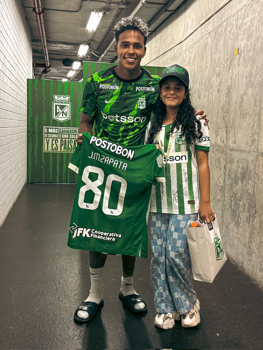 Está foto faltaba. <a href="/nacionaloficial/">Atlético Nacional</a> gracias los amo.