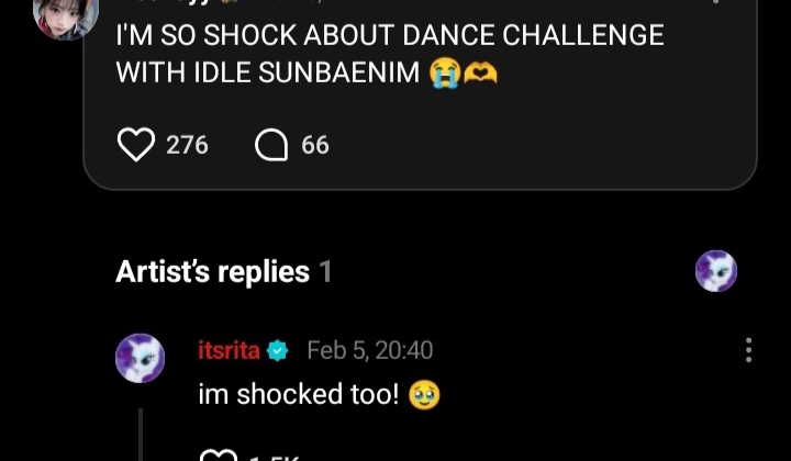 starfess's tweet photo. -star
IDOL YA AJA SHOCK, APA LAGI FANS NYA😭😭
akhirnya baemon bisa senormal nya idol idol lain😭🙏 https://t.co/oYR6gEPXmy
