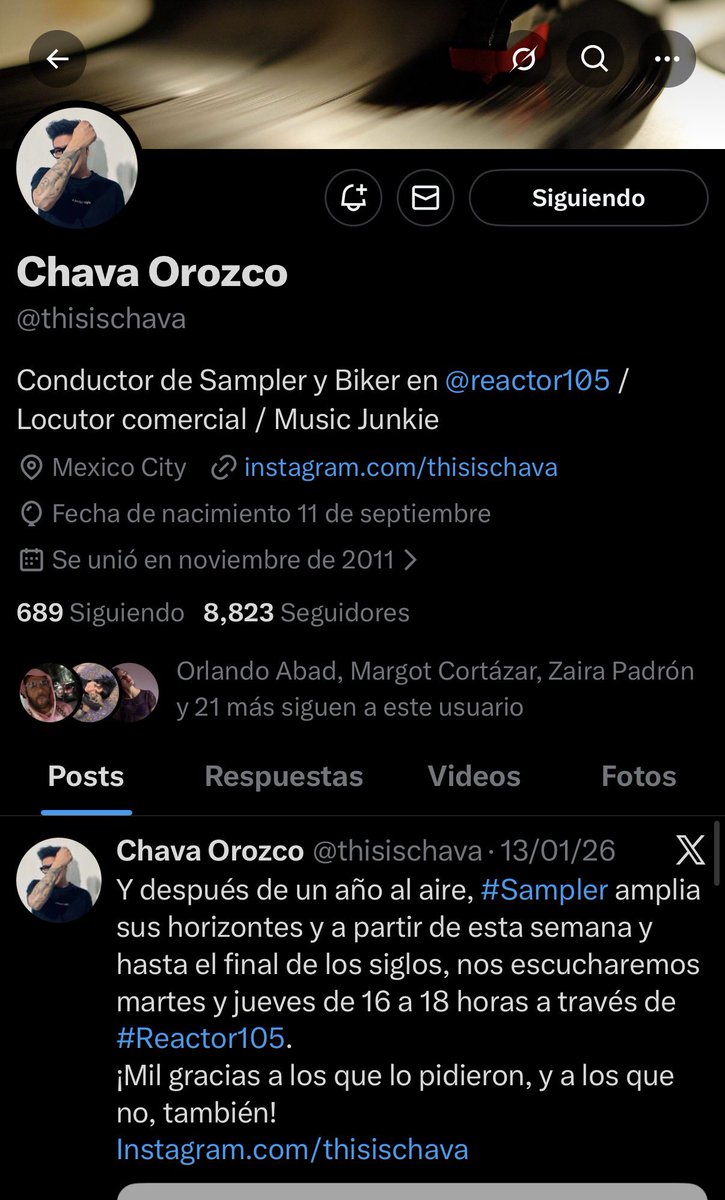 hernandzulises's tweet photo. @thisischava y se escuchó French Navy de Camera Obscura. Gracias! @Reactor105 https://t.co/68fQqupMwg