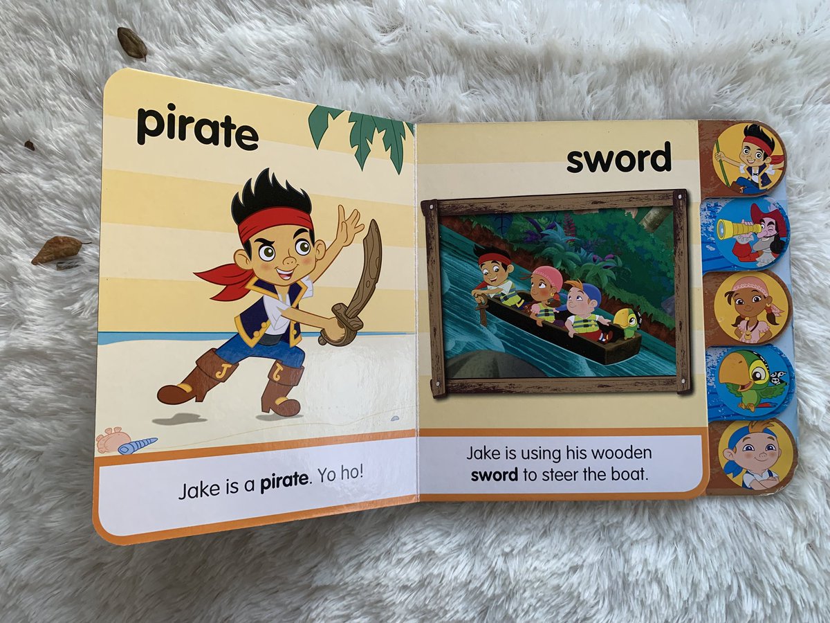 CFBookstore_'s tweet photo. 🌼Disney : Jake Never Land Pirates. บอร์ดบุ๊คฝึกท่องศัพท์สำหรับเด็ก
🍁ปกมีรอยถลอก รอยขีดข่วนเล็กน้อย ไม่ส่งผลต่อการใช้งานค่ะ
💵Price :80฿
📏ขนาด : 20*20 cm.
 📌สินค้ามือสอง สภาพดีบ้างไม่ดีบ้าง ขอคนรับได้
💥พิจารณาก่อนสั่งซื้อ
❌งดเปลี่ยน/คืนทุกกรณีจ้า❌ 

#หนังสือมือสอง #disney https://t.co/sr7EX1Ivq4