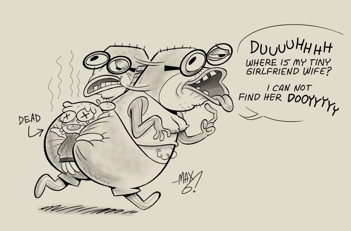 Commissioned him and lmaoooo 😭