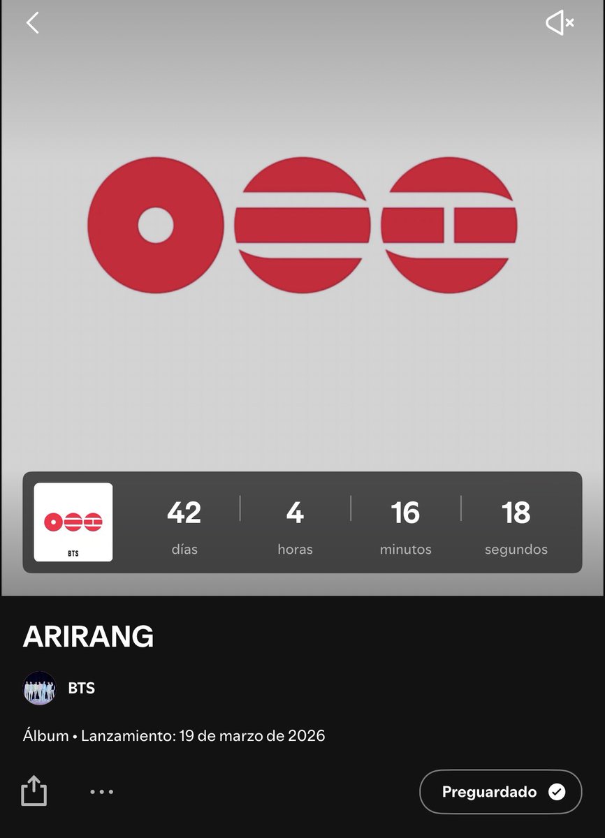 iHyukly_'s tweet image. DIFUNDAN ARMYS 

— RECUERDEN QUE TENEMOS UNA META DE 7M POR LOGRAR ‼️

— PRESAVE “ARIRANG”BY BTS ON SPOTIFY 🍏
🔗: open.spotify.com/prerelease/1Dc…

— PRE-SAVE “ARIRANG” BY BTS ON APPLE MUSIC 🍎
🔗: music.apple.com/mx/album/arira…