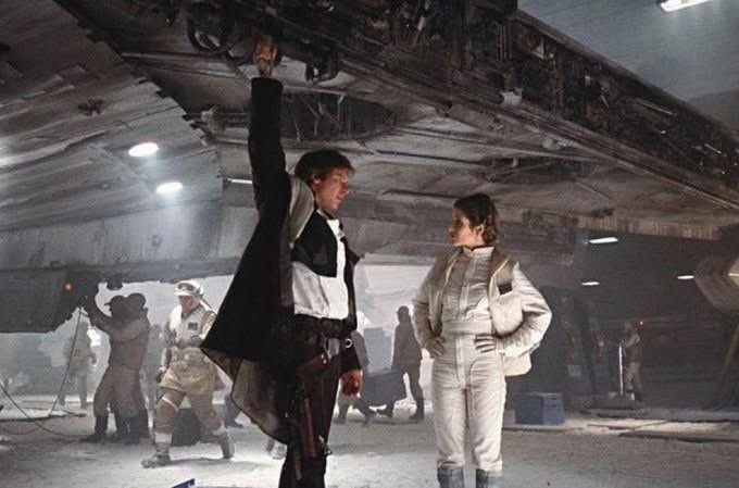 How well do you know Empire? When does this scene take place? What happens right before and after it? #originaltrilogytalk #empirestrikesback #hanandleia