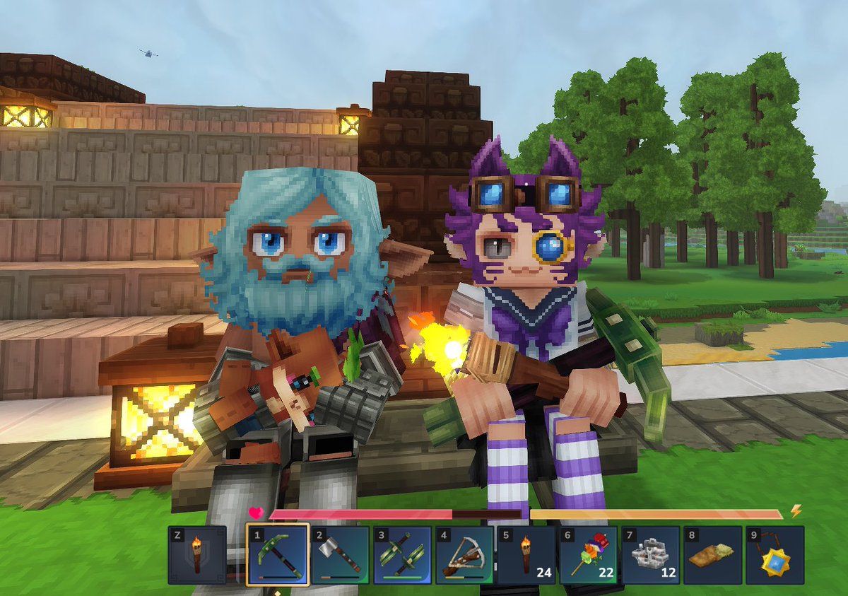 時間が溶けてゆくぅ～
#Hytale