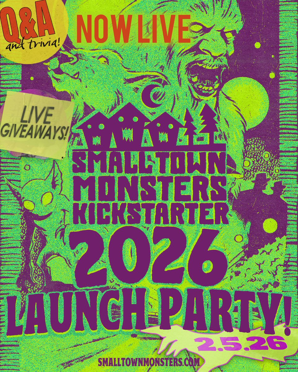 Small Town Monsters tweet media