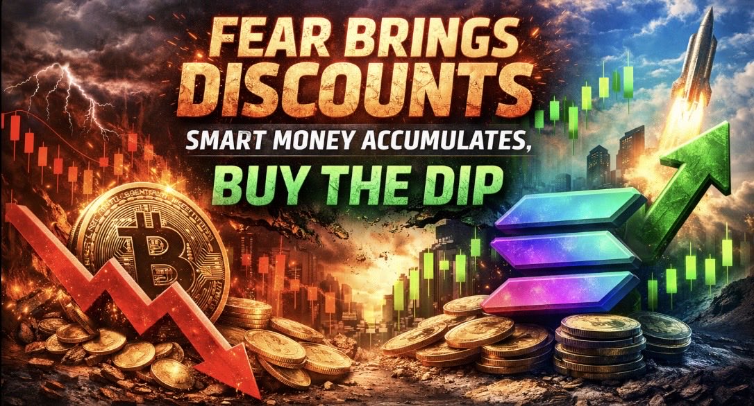 ChillGuyLabs's tweet photo. Bitcoin and Solana at these levels is pure opportunity. 💎🚀

Fear creates discounts — and smart money accumulates.💰
I’m stacking as much as I can now, before the market flips bullish again.
Patience pays.
Conviction wins.

#Crypto #BTC #SOL #BuyTheDip #CryptoMarket #SmartMoney https://t.co/DyUS2FICsB