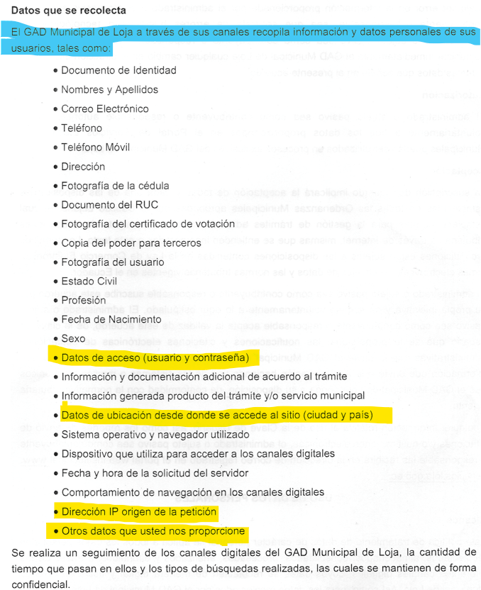 Desde Loja

Una abusiva resolución, presentada por el concejal @paquinonez, que violaba derechos constitucionales de sobre todo los "analfabetas digitales" fue aprobada, el 29 de enero de 2026, por 9 de 11 concejales: obligaba a los ciudadanos a entregar datos sensibles, sin