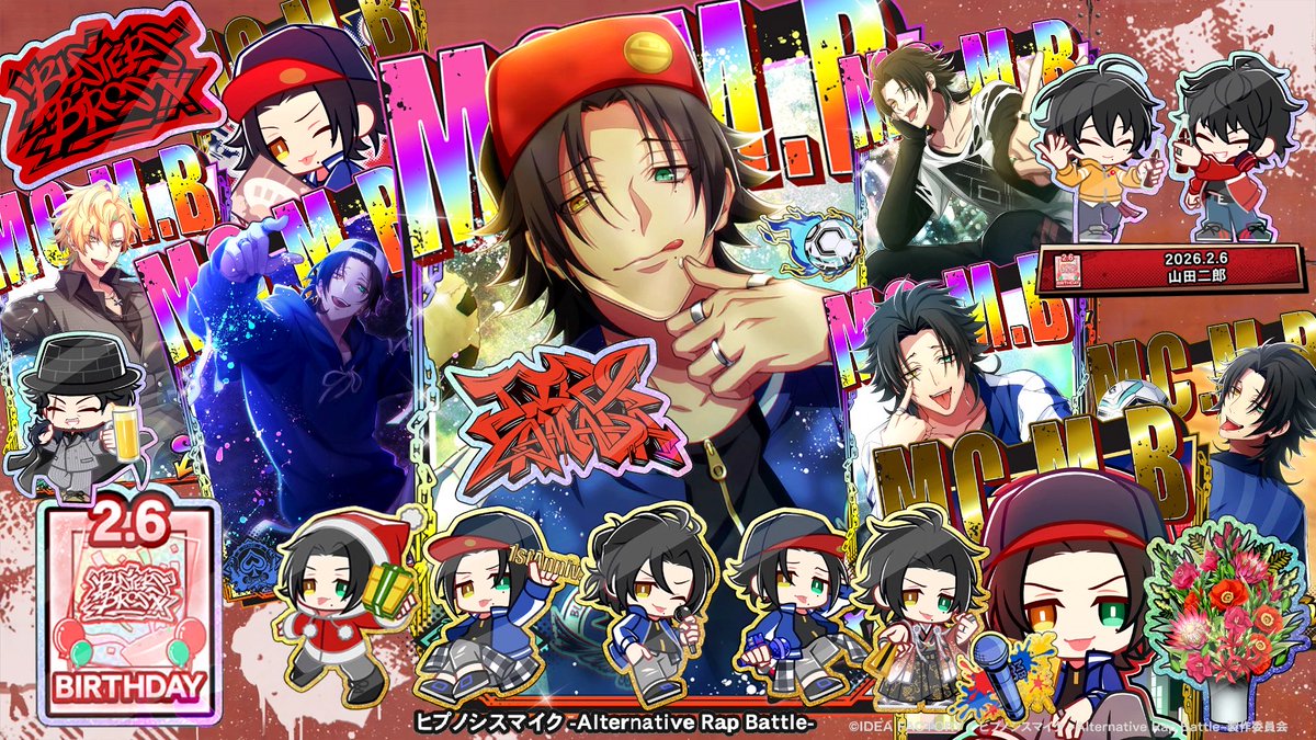 じろちゃん、ハッピーバースデー🎉 #山田二郎生誕祭2026 #山田二郎誕生