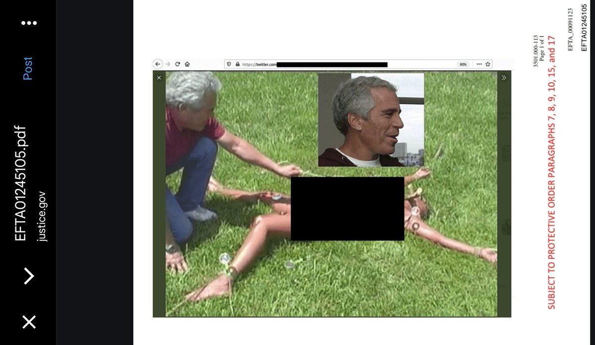 LeBunkerBtc's tweet photo. Faut partir du principe que les gens qui disent que l’affaire Epstein "c’était juste des p*tes de luxe" sont soit des idiots finis, soit des agents du Mossad. https://t.co/yd4ctpR98U