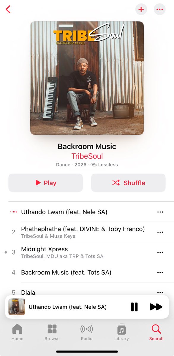 tribesoul just dropped his EP🤍