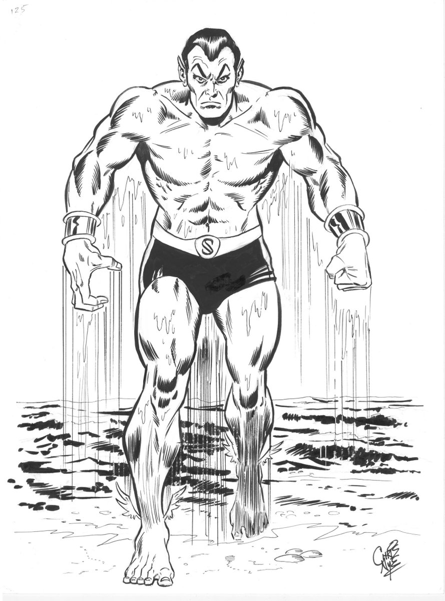 My acquisition of Namor by Chris Nye cafurl.com/?i=32720 #ChrisNye #artpurchase #NamortheSubMariner #Namor #SubMariner #Invaders #Defenders #Illuminati #XMen #Atlantis #AllWinnersSquad #Avengers #PhoenixFive #TheOrder #TheCabal #DarkXMen #DeepSix #ImperiousRex #Avengersart