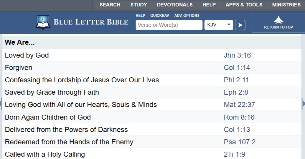 BlueLetterBible's tweet photo. Did you know we have a resource called "Scripture Promises: God Is and We Are"? This is a simple list of promises and their supporting verse reference. Here is a link to this resource: https://t.co/FlwDtuc99J #ScripturePromises #BlueLetterBible #BLB https://t.co/HPEvCiwDuv