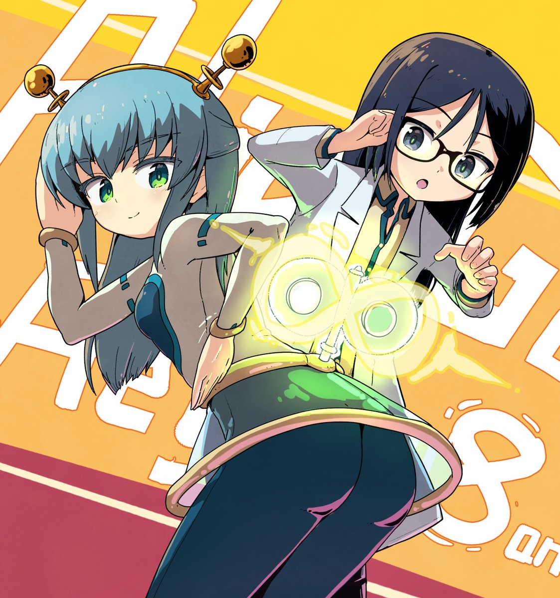 すごく遅くなったけどアリスギア祝8周年お絵かき #アリスギアインフィニティ #アリスギアお絵かき