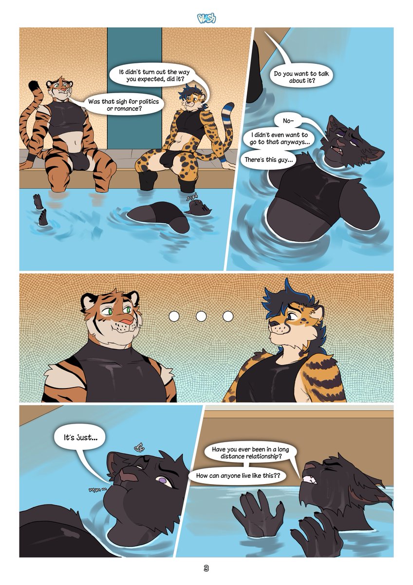 PupTerrain2's tweet photo. Fall of Octavia Chapter 2: Cerulean

[1/4] Cassian’s friends try to help him through yet another bout of boy troubles… 🎨 by @/Blu_esh !! ty 🩵 https://t.co/3fo1la2RJh