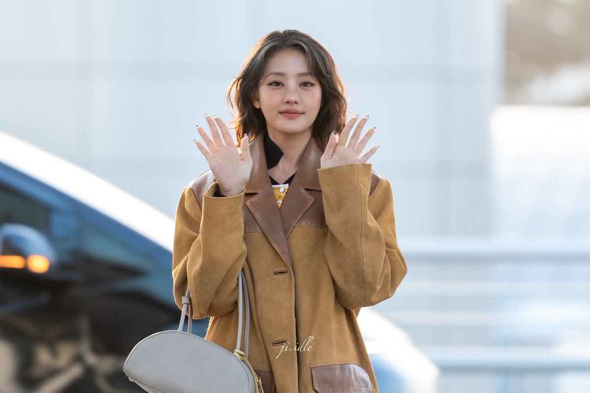 260206 ICN Do you like Minnie's new hairstyle?😍 #아이들 #IDLE