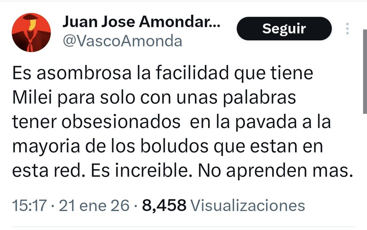 No entiendo cómo en el gobierno aún no lo vieron, está haciendo lo imposible para ser parte de el.