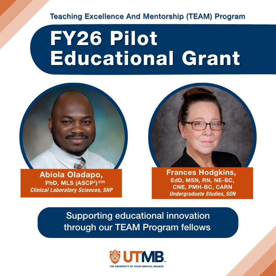 UTMB Provost's Office tweet media