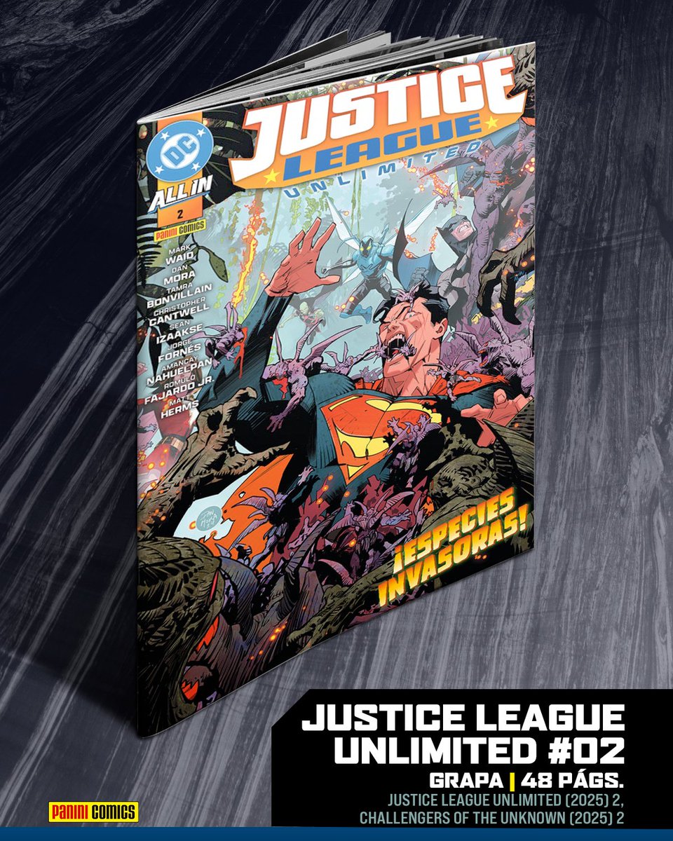 La Justice League investiga una alerta en Sudamérica que revela un horror oculto. El misterio del heredero de Darkseid fuerza a Batman a decidirlo todo, mientras una fisura en el océano despierta una amenaza imposible. ⚡🌊