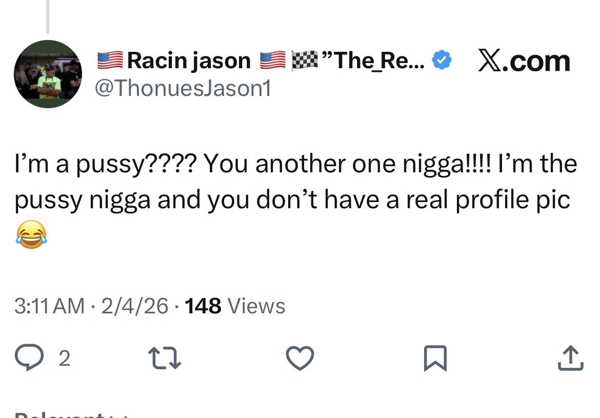 GTigers55's tweet image. Racist piece of 💩