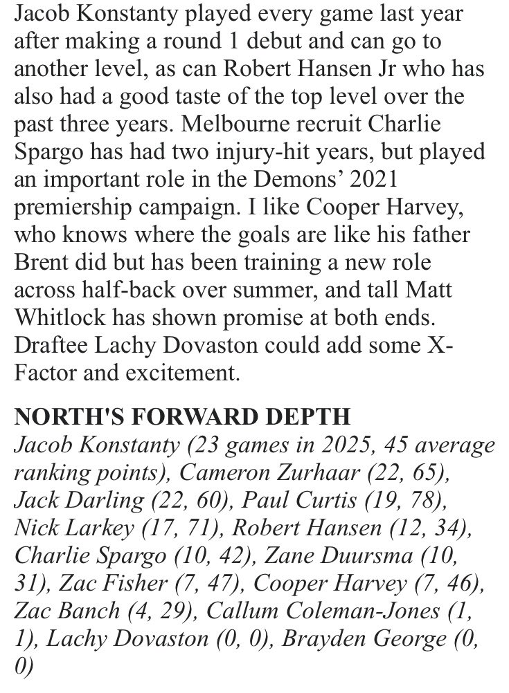 Mick McGuane has said Luke Parker and Jy Simpkin will play more in North Melbourne’s forward-line this year