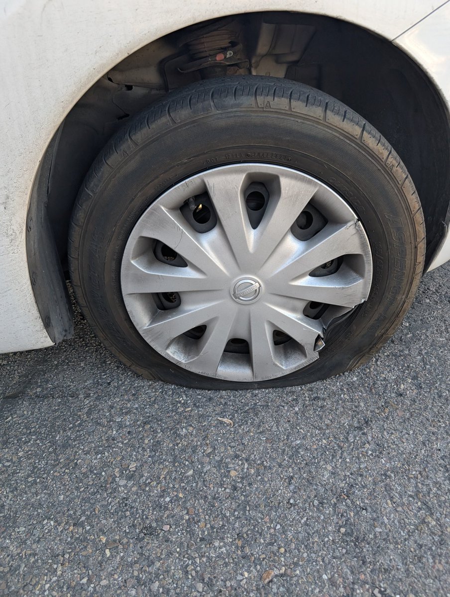 AshGumbrechtVO's tweet image. I can't catch a break... Ko-fi still pinned 🫩🫩🫩 I need a new tire... I just paid my bills so I'm LIVID. I work a good 30 miles from home.