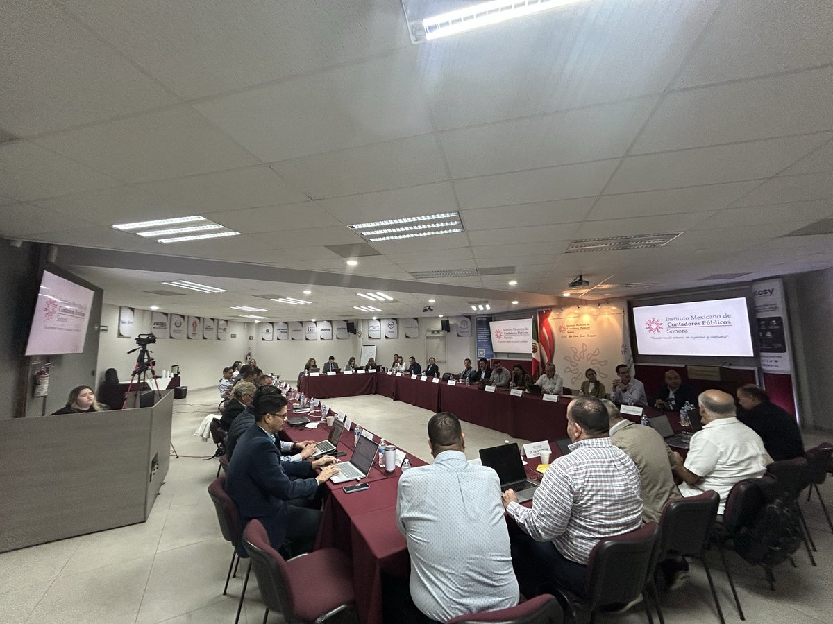 IMCPSONORA's tweet image. ⭕️ Junta del Comité Ejecutivo Regional (CER) del Instituto del Noroeste de Contadores Públicos de Sonora (#INCP).