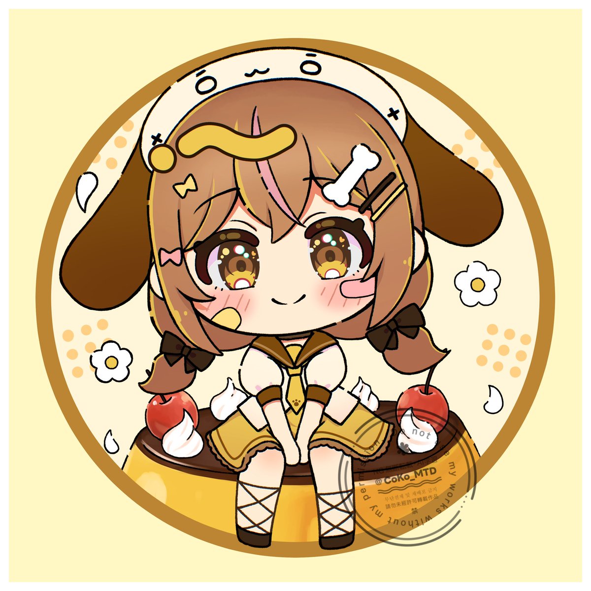 🍮🐶🦴

 #イラスト  #illustration