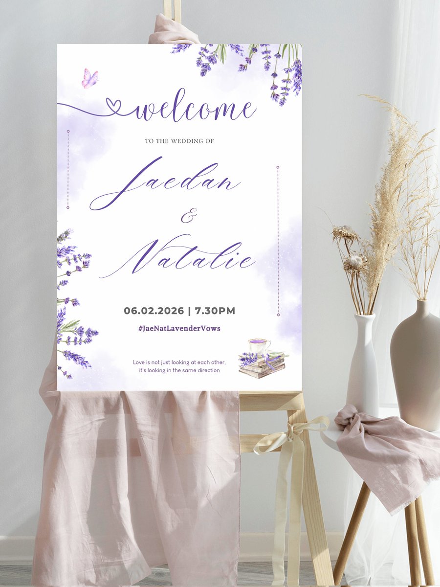 ㅤㅤㅤㅤㅤㅤ

🤵🏻‍♂️ WELCOME TO WEDDING PARTY 👰🏻‍♀️

Friday, February 6, 2026
7.30 PM UTC+7
#JaeNatLavenderVows

❥・ ┈┈༚˳ . ୨❤︎୧ . ˳༚┈┈ ・❥

MC by <a href="/Kimsso__/">Michélle Aphrodite #JaeNatLavenderVows ♡</a> &amp; <a href="/lMSOOHYANG/">⚝ 임수향</a>ㅤㅤㅤㅤㅤ